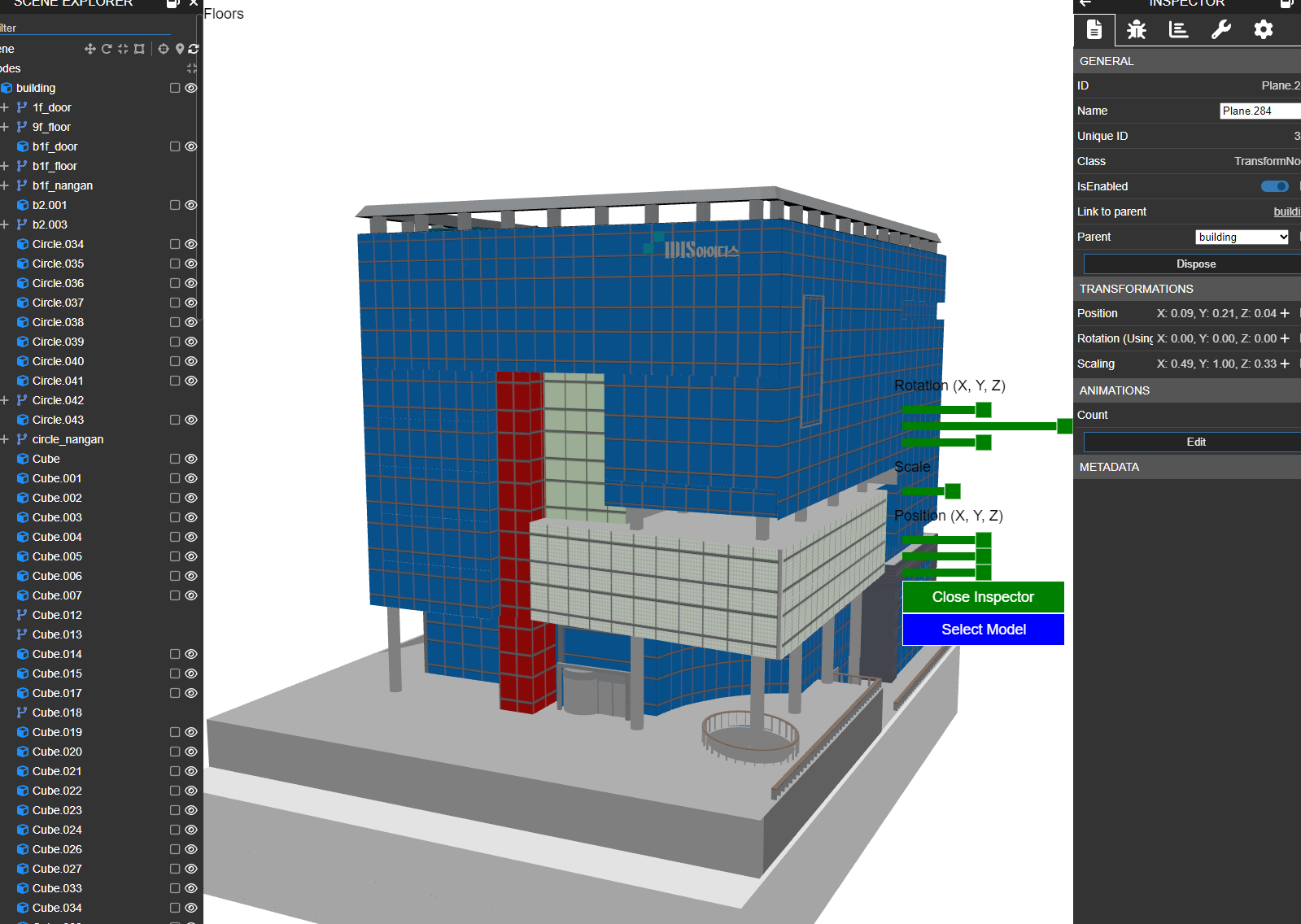 Babylon.js으로 변경해서 3D를